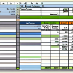 관리비 회계 처리 - Office Expense Tracking**

"A professional and organized spreadsheet displaying business management ...
