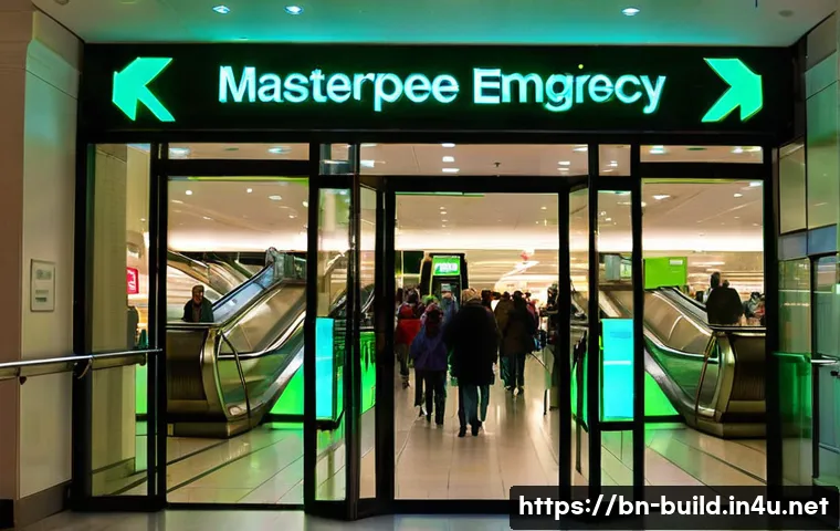 비상구 안전 표시 관련 이미지 1